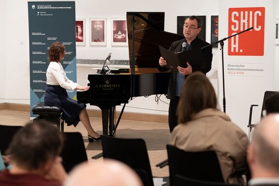The Cankar Days in May 2026, marking the 150th birth anniversary of Slovenian writer Ivan Cankar featured the premiere of the voice and piano adaptation of "Das Haus der Barmherzigkeit" ("Hiša Marije Pomočnice" or "The Ward of Our Lady of Mercy") at the Künstlerhaus Wien.