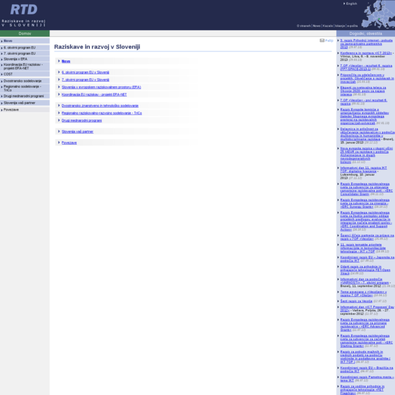 RTD Website - Research and Technology Development in Slovenia (website).png