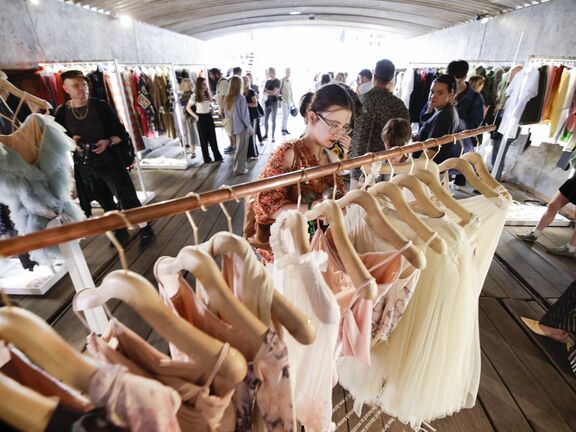 Pop-up event "Ljubljana Fashion Week: ON BOARD Berlin" during Berlin Fashion Week in 2026. Photo: Marijo Županov