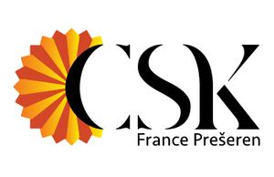 Centre of Slavic Cultures France Prešeren logotype