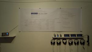 <i>Radio Arts Space</i> exhibition by <!--LINK'" 0:295--> featuring 46 artworks of sound and radio art selected by seven curators, <!--LINK'" 0:296-->, 2011