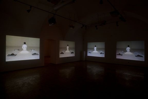 Forbidden Death, exhibition curated by Irena čerčnik - pieces by artist Araya Rasdjarmrearnsook at the Celje Gallery of Contemporary Art, 2009