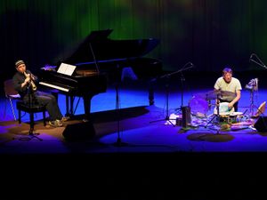 <!--LINK'" 0:277--> and <!--LINK'" 0:278-->, both internationally renowned musicians as well as recipients of the <!--LINK'" 0:279-->, performing at the <!--LINK'" 0:280--> (the concert was later release on a CD called <i>Ena/One</i>), 2013