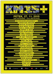 A poster for the 2015 edition of the <!--LINK'" 0:165-->, programmed as to honour the 15th anniversary of <!--LINK'" 0:166-->