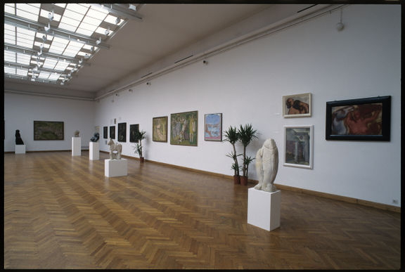 Installation view of France Kralj 1895-1960. Retrospective, curator Igor Kranjc, 1995
