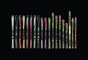 Elan's ski series line, <i>Race</i>, <i>WaveFlex</i>, <i>E/Flex</i>, <i>Summits</i>, <i>Wavemaster</i>, <i>Special Edition</i> and <i>Junior</i>, all by <!--LINK'" 0:13-->, 2010/2011