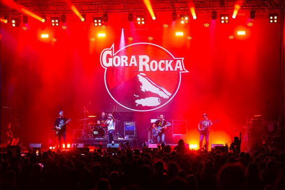 Band Mi2 performing at the Gora Rocka festival in 2023. Author: Marko Čuk