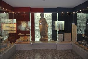 <!--LINK'" 0:68--> ,The permanent Archaeology collection is located on the ground floor, with three  exhibition spaces opened to the public between 2005 and 2008.