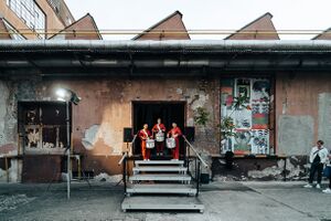 Opening of the exhibition <i>A Letter to the Future</i> at the former MTT textile factory in Maribor, 8th <!--LINK'" 0:49--> 2021.