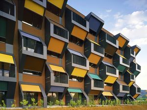 Honeycomb Apartments in Ljubljana, <!--LINK'" 0:13-->, 2007