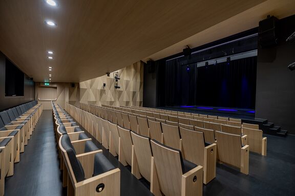 The Great Hall at the Urban Center Ribnica.