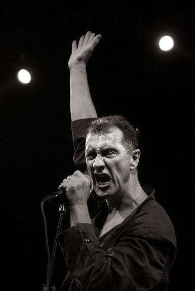 Post-Punk legends Gang of Four (UK) performing at Križanke during Druga godba Festival Ljubljana, 2008