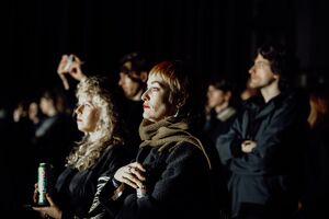 The public during the concert of the band Use Knife in <!--LINK'" 0:78--> at the festival <!--LINK'" 0:79-->, 2025.