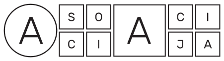Asociacija, Association of Arts and Culture NGOs and Freelancers logotype