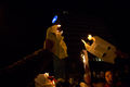 Paper masks as a rally prop at the <i>Protestivals</i> in the streets of Ljubljana in 2013