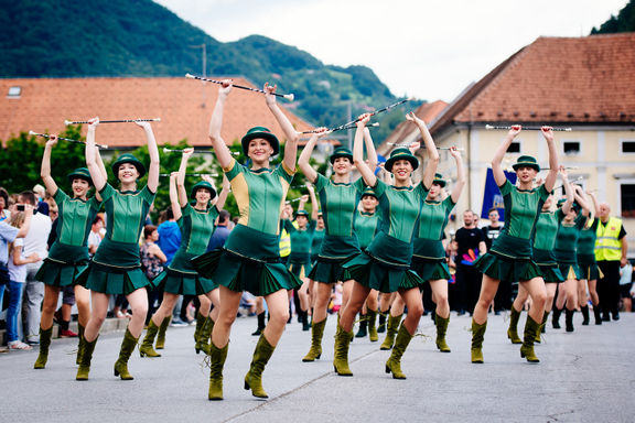 The closing event at the Beer and Flower Festival, Laško, 2018