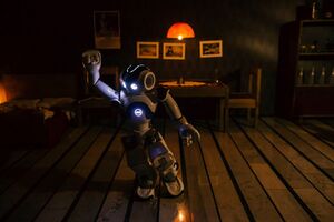 Dejan Srhoj: Nao, the Robot, installation-performance, <!--LINK'" 0:902-->, 2018.