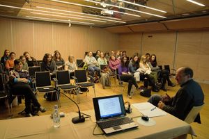 A course on film criticism for youth, organised by the <!--LINK'" 0:47--> platform, 2015