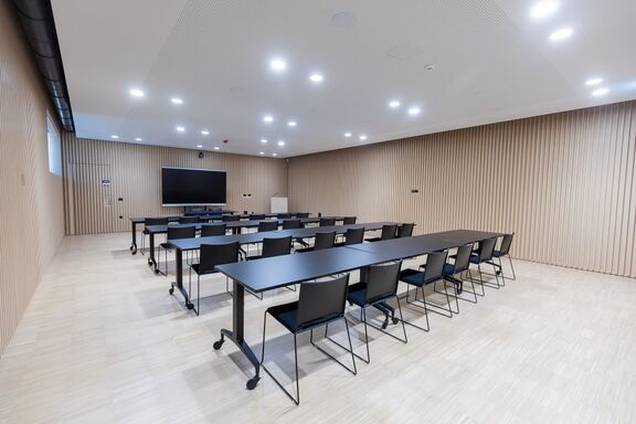 The Small Hall at the Urban Center Ribnica.