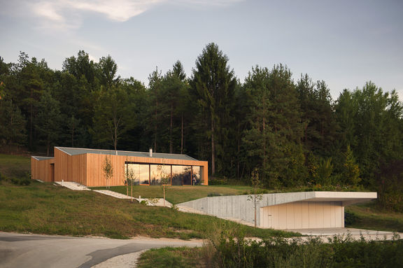 Kombinat Architects, house in Novo mesto, 2012