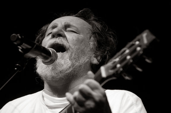 Marko Brecelj performing in the concert Branki in Ivanu in Cankarjev dom, 2010