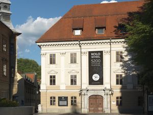 The <!--LINK'" 0:17--> located in the very centre of Ljubljana, 2013