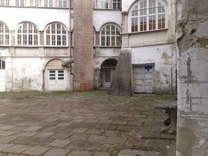 <!--LINK'" 0:40--> inner courtyard, 2015