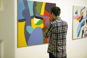 Andrej Jemec's <i>Geometry And Handwriting</i>, <!--LINK'" 0:252-->, Ljubljana, 2014.