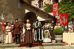 The 'Count' and the 'Countess' of the Castle have become almost indispensable at official visits, weddings and other events with medieval theme at <!--LINK'" 0:35-->