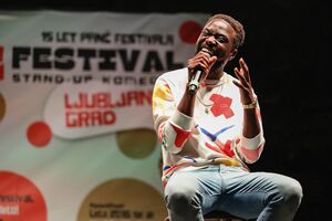The 15th international stand-up comedy festival <!--LINK'" 0:39-->, Ljubljana 2022. Author: Črt Piksi
