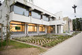 A modernist building of the Velenje Regional Gallery, designed in 1971 by [[Adi Miklavc]], thoroughly renovated in 2015