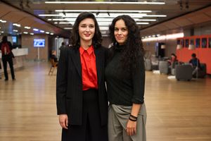 <!--LINK'" 0:429-->, an actress, and <!--LINK'" 0:430-->, a film director, 2018.