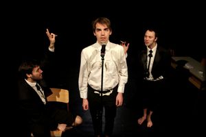 <i>Alice</i> directed by <!--LINK'" 0:94-->. Produced by <!--LINK'" 0:95--> (Glej Miniature series), 2014.