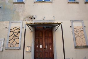 A closer look at the entrance of the independent club <!--LINK'" 0:250-->.
