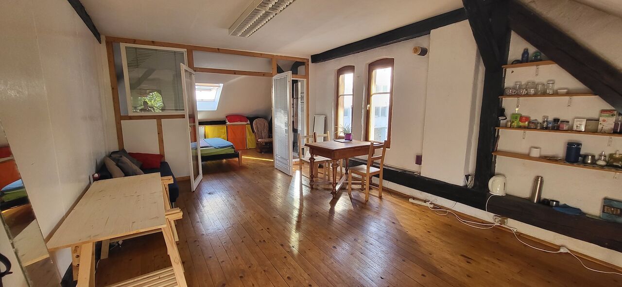 The interior of the Studio Asylum.