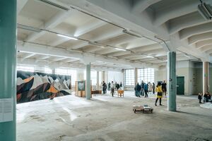 Opening of the exhibition <i>A Letter to the Future</i> at the former MTT textile factory in Maribor, 8th <!--LINK'" 0:55--> 2021.