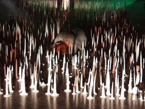 <i>Mindful of solitude</i>, an installation with a performance conceived by <!--LINK'" 0:2-->. Produced by <!--LINK'" 0:3--> at <!--LINK'" 0:4-->, 2003