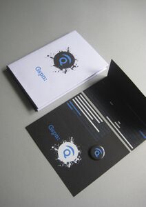 Exhibition visual identity and monograph design for Slovenian visual communications designer <!--LINK'" 0:47-->, by <!--LINK'" 0:48--> design studio. Design is based on an concept of smart design and its applications, 2008