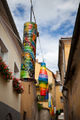 <!--LINK'" 0:21--> decor in the streets of Ptuj that lies in the heart of one of most fascinating wine-growing regions of eastern Slovenia, 2014