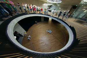 View from the upper floor of the <!--LINK'" 0:187-->, Vitanje, 2012