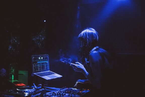 DJ Katcha at the 13th TRESK Festival, 2022.