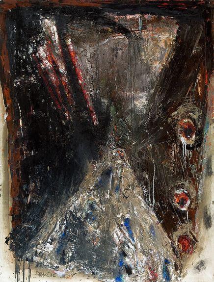 Ivo Prančič, Untitled, at Pilon Gallery, Ajdovščina 1991