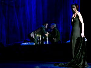 Ivan Cankar's <i>Lepa Vida</i> directed by <!--LINK'" 0:90-->, Maribor Theatre Festival, 2008.