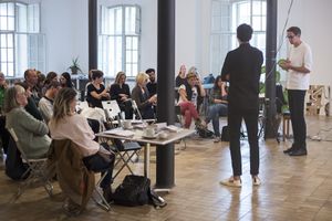 <!--LINK'" 0:570--> hosted <!--LINK'" 0:571--> and <!--LINK'" 0:572--> to hold a workshop, designed specifically for cultural organisations to improve project-creating skills, <!--LINK'" 0:573-->, 2017.