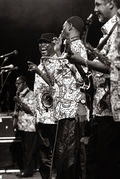 Orchestra Baobab (Senegal) performing at Križanke during Druga godba Festival, Ljubljana, 2008