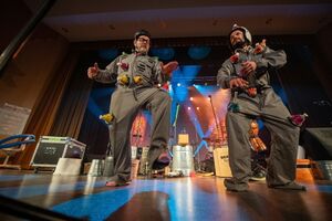 Funky Currywurst Brothers at 15th <!--LINK'" 0:186--> International Percussion Festival, 2023.