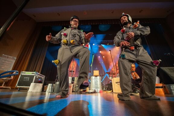 Funky Currywurst Brothers at 15th BUMfest International Percussion Festival, 2023.