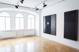 Bogdan Borčić's paintings at <!--LINK'" 0:178--> in Slovenj Gradec, 2019.
