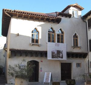 The <!--LINK'" 0:42--> of the <!--LINK'" 0:43--> is on display in the Venetian Gothic style house from the 14th Century, located on the outskirts of the former city walls (now Gramscijev market) in Koper