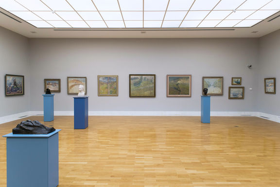 The 2016 set up of the permanent collection of the National Gallery of Slovenia.